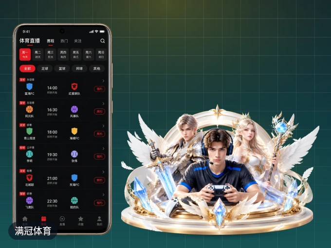 满冠体育 APP,随时随地掌握比分
